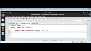 Java Serialization Reading and Writing Java Objects