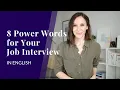 8 Power Words for Your Job Interview in English