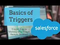 Triggers in Salesforce Learn Apex Triggers