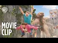 A Minecraft Movie Elytra Wingsuits Flying Escape Movie Clip Warner Bros Entertainment