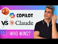 Claude vs Copilot 3 PowerPoint Challenges Who Wins