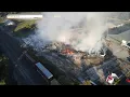 Fire destroys warehouses in Delaware air quality monitored in Seaford area