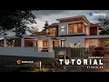 ENSCAPE TUTORIAL DAWN RESIDENCE RENDER EXTERIOR SKETCHUP