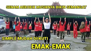 senam aerobik pemula terbaru beat instansi mudah diikuti