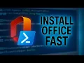 Install Microsoft Office Using PowerShell in Windows