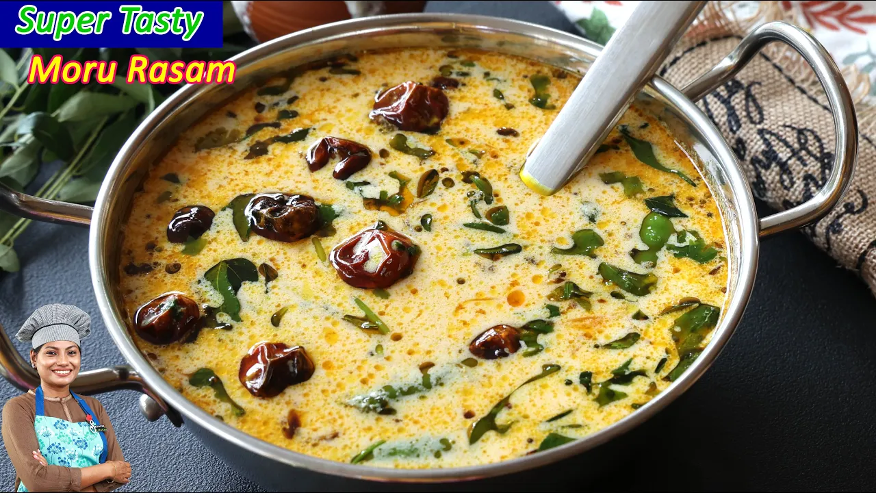 മോര് രസം| Moru Rasam Recipe - Kerala Style| Buttermilk Rasam