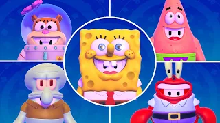 All SpongeBob Characters in Fall Guys