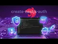 NestJS Auth in Minutes Scaffold JWT RBAC with One Command