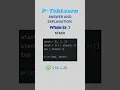 PYTHON Ex-7 ANSWER AND EXPLANATION PYTHON CODING EXERCISES