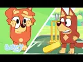 Rusty Hits His Little Sister a Catch Bluey Season 3 Highlight - Cricket Bluey
