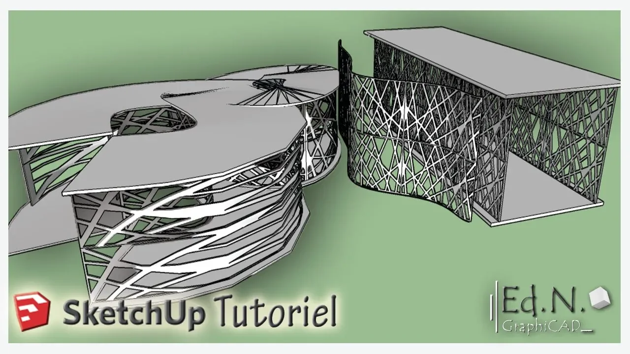 Sketchup Tutoriel : Shape Bender Plugin