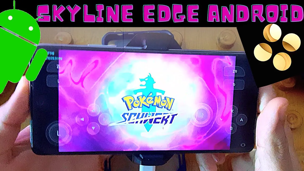 Pokemon Sword Skyline Android Gameplay - Skyline Emulator Edge - Skyline Edge Mali GPU