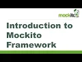 Introduction to Mockito Framework Mockito 3 Mockito Tutorial Mockito interview question