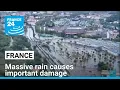 Torrential rain in France causes floods that block roads and railways FRANCE 24 English
