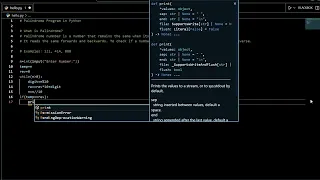 Python Code 2 Check Palindrome Number in Python using While Loop cs - unlocked