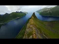 Download Lagu Senja Serenity: Longrange FPV Drone Flight over Grytetippen and Keipan