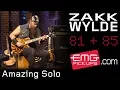 Download Lagu Zakk Wylde rips amazing guitar solo over Andy James track, EMGtv