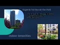 Indoor Amenities at Eugenie Terrace on the Park Lincoln Park Chicago 1730 N Clark St