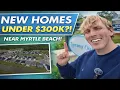 New Homes Under 300K Near Myrtle Beach Spring Oaks Conway SC Tour