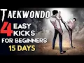 Lagu 4 kicks of Taekwondo beginners || Taekwondo beginners course