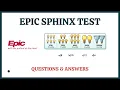 Epic Sphinx Test Practice Questions and Answers Explained