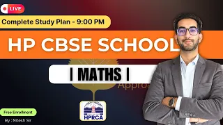 hp cbse maths teacher 2026 complete study plan by nitesh sir free