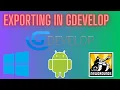 Exporting in Gdevelop - Under 10 Minutes