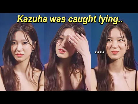 Download MP3 Kazuha was caught lying during this interview.. (uses her FACE card to get away with it)