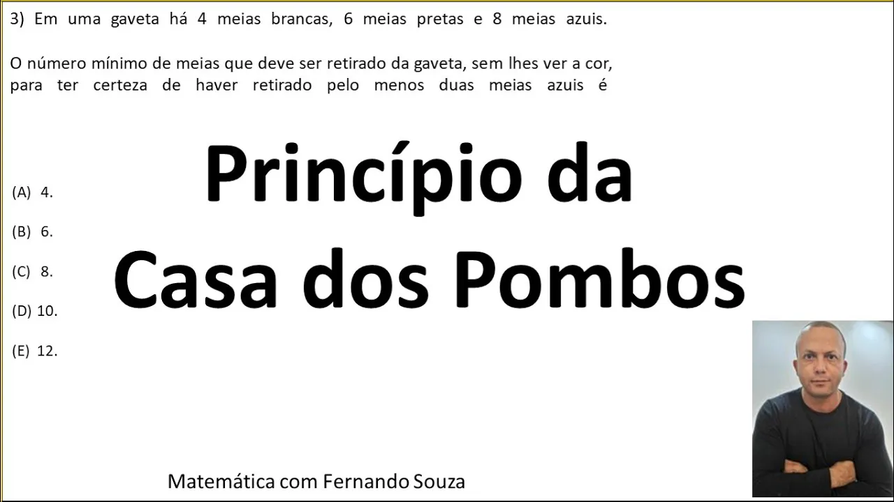 Princípio da Casa dos Pombos para concursos