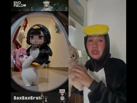 Gugugaga and doro at your door #gugugaga #penguin #cute #arknights #arknightsendfield #endmin