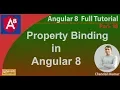 Property Binding in Angular 8 Angular 8 Tutorial in Hindi