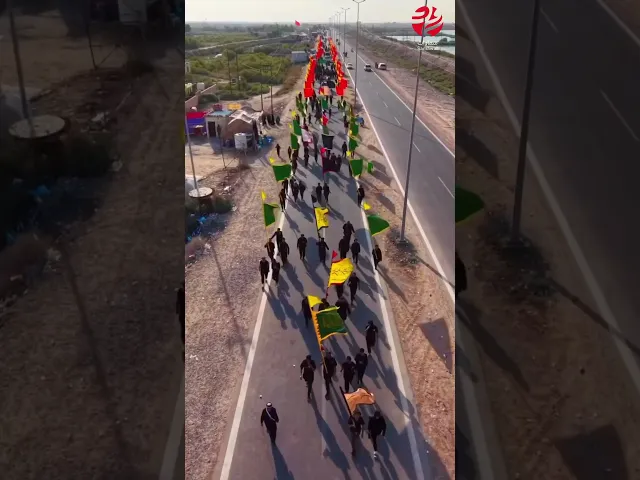 ⁣بأربعينك كلنا مشاية | #عشك_الخدم - الملا #محمد_باقر_قحطان #سماوات #اكسبلور