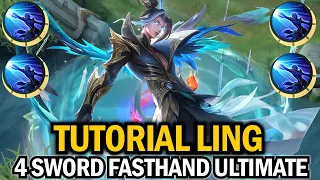 Download TUTORIAL LING 4 SWORD ULTIMATE FASTHAND!! | CARA AMBIL 4 PEDANG ULTIMATE LING FASTHAND!! MP3