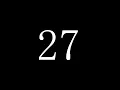Counting Challenge - Can You Keep Up Day 27 27 second timer