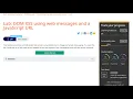 Web Security Academy DOM 2 - DOM XSS Using Web Messages and a JavaScript URL