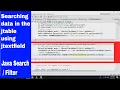 Java Swing Tutorial Master Data Search in jTable Using jTextField