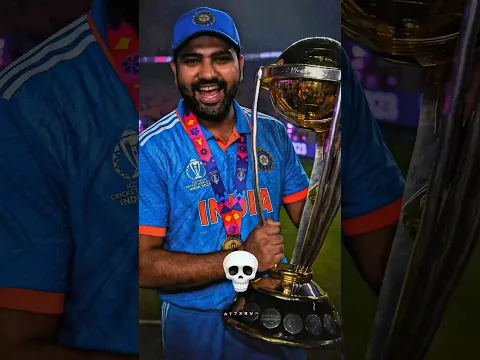 ROHIT KI BEST TROPHY🏆❤️..#viratkohli #rohitsharma #rokoedits #viratkohlireels #rohitsharmareels