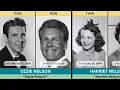 The Adventures of Ozzie and Harriet 1952 1966 Then and Now 2024