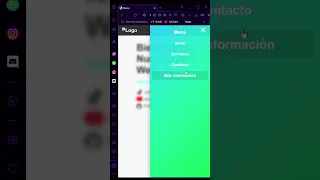 Responsive Hamburger Menu with HTML CSS and JS