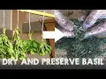 Lagu How to Dry and Preserve Basil