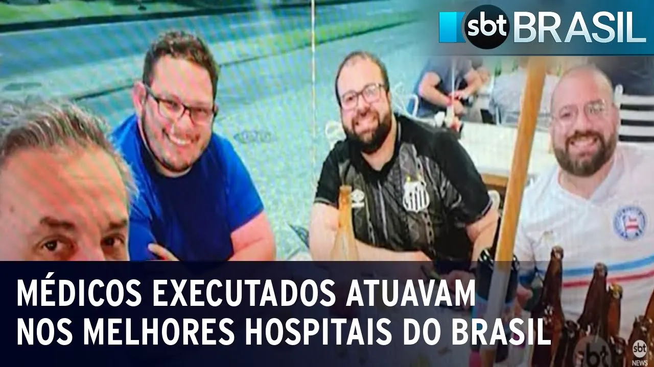 Quem eram os médicos executados no Rio de Janeiro? | SBT Brasil (05/10/23)