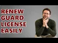 How Do I Renew A Security Guard License