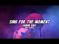 Download Lagu It's Not Over Until I Win x  Sing For The Moment (audio edit) / TikTok Version