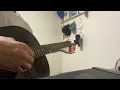 EVISBEATSの「夜は優しく」に影響を受けてアコギフレーズを作ってみた。