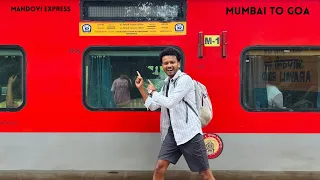 I Ate Everything on this Famous Train ( Mumbai to Goa )