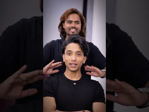 Yogesh Rawat Curly to Straight Hair Transformation 🔥😍 | Shanuzz Salon #Shorts