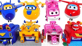 Download Super Wings! Transform launcher Lego block create play with Tayo! - DuDuPopTOY MP3