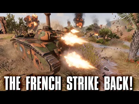The French STRIKE BACK! | Company of Heroes 3 - 1v1 CAST