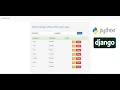 Python Django CRUD With Jquery Ajax