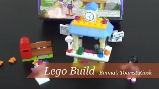 Let's Build - Lego Friends Emma's Tourist Kiosk Set #41098